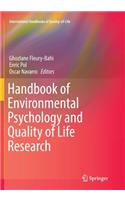 Handbook of Environmental Psychology and Quality of Life Research