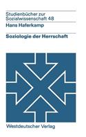 Soziologie Der Herrschaft