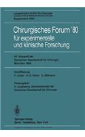 Chirurgisches Forum'80