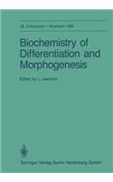 Biochemistry of Differentiation and Morphogenesis