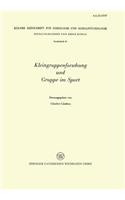 Kleingruppenforschung und Gruppe im Sport