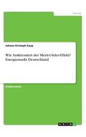 Wie funktioniert der Merit-Order-Effekt? Energiemarkt Deutschland