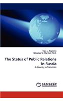 Status of Public Relations in Russia