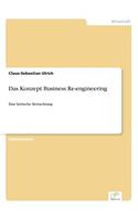 Konzept Business Re-engineering