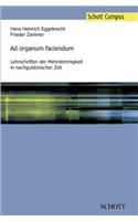 Ad organum faciendum