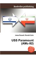 USS Paramount (Amc-92): (English)