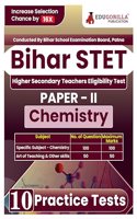 Bihar STET Paper II : Chemistry 2024 (English Edition) | Higher Secondary (Class 11 & 12) - Bihar School Examination Board (BSEB) - 10 Practice Tests with Free Access To Online Tests