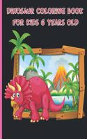 Dinosaur Coloring Book For Kids 6 Years Old