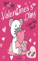 big valentine's day coloring book for kids