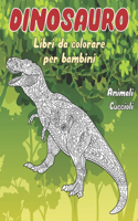 Libri da colorare per bambini - Cuccioli - Animali - Dinosauro