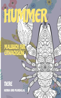 Malbuch für Erwachsene - Henna und Mandalas - Tiere - Hummer