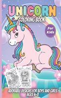 Unicorn Coloring Book For Kids