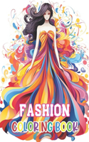 Fashion Coloring Book for Girls