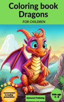 Coloring book Dragons for children