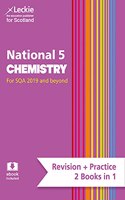 Leckie National 5 Chemistry for Sqa 2019 and Beyond - Revision + Practice - 2 Books in 1