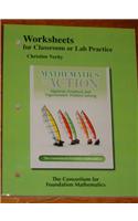 Worksheets for Classroom or Lab Practice for Mathematics in Action: Algebraic, Graphical, and Trigonometric Problem Solving