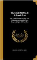 Chronik Der Stadt Schweinfurt