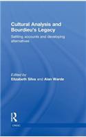 Cultural Analysis and Bourdieu's Legacy