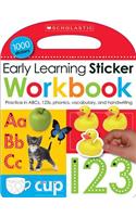 Early Learning Sticker Workbook: Scholastic Early Learners (Sticker Book)