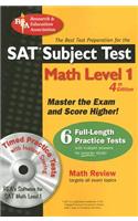 SAT Subject Test(tm) Math Level 1 W/CD: (SAT PSAT ACT (College Admission) Prep)