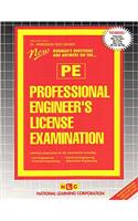 PROFESSIONAL ENGINEER (PE): Passbooks Study Guide