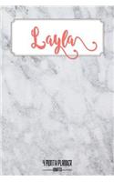 Layla 4 month Planner Undated
