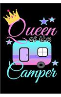 Queen of the Camper: A5 Tagesplaner / Aufgabenplaner / Erfolgsjournal für Camper und Urlauber im Wohnmobil
