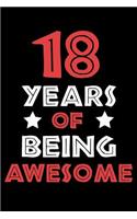18 Years Of Being Awesome