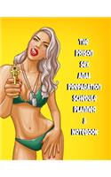 The Prison Sex Anal Preparation Schedule Planner & Notebook