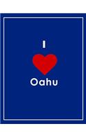 I Love Oahu Notebook