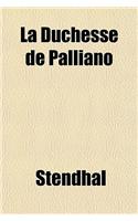 La Duchesse de Palliano