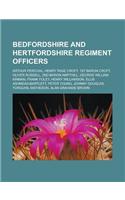 Bedfordshire and Hertfordshire Regiment Officers
