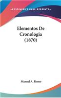 Elementos de Cronologia (1870)