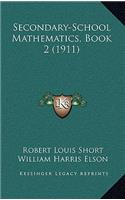Secondary-School Mathematics, Book 2 (1911)