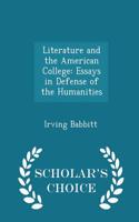 Literature and the American College