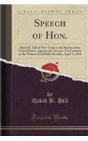 Speech of Hon.