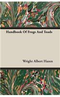 Handbook of Frogs and Toads