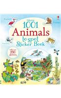 1001 Animals to Spot Sticker Book