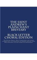 Saint Andrew's Plainchant Breviary