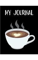 My Journal: Blank Unlined Journal