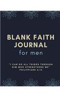 Faith Journal For Men