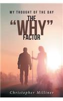 My Thought of the Day: The Why Factor