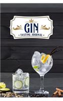 Gin Alcohol Distillery Tasting Sampling Costing Journal Notebook Diary Log Book - Various Spices