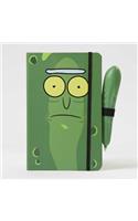 Rick and Morty: Pickle Rick Hardcover Ruled Journal with Pen