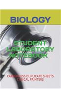 Student Laboratory Notebook