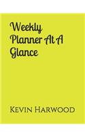 Weekly Planner At A Glance