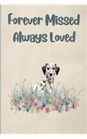 Pet Grief Journal Dalmatian