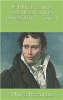 Le Monde comme volonté et comme représentation - Tome 1