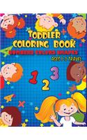 Toddler coloring books ages 1-3 travel