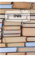 Oman: Ruled Travel Diary Notebook or Journey Journal - Lined Trip Pocketbook for Men and Women with Lines